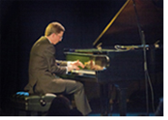 Adam Swanson Playing at the Durango Ragtime & Early Jazz Festival in Durango, Colorado